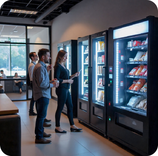 Fresh and reliable vending machines