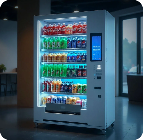 Modern full-line vending machines