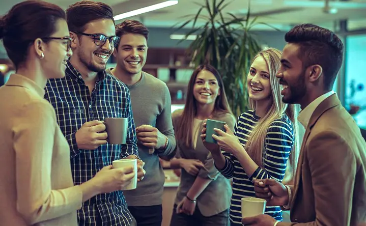 Better coffee in the office creating