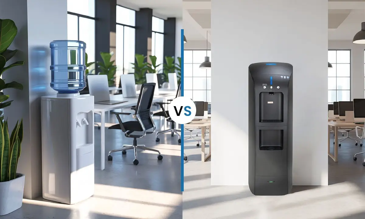 Portable vs. Plumbed Water Coolers: Pros and Cons for Offices